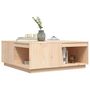 Voir la diapositive 4 : VIDAXL Table basse 100x101x40,5 cm Bois massif de pin