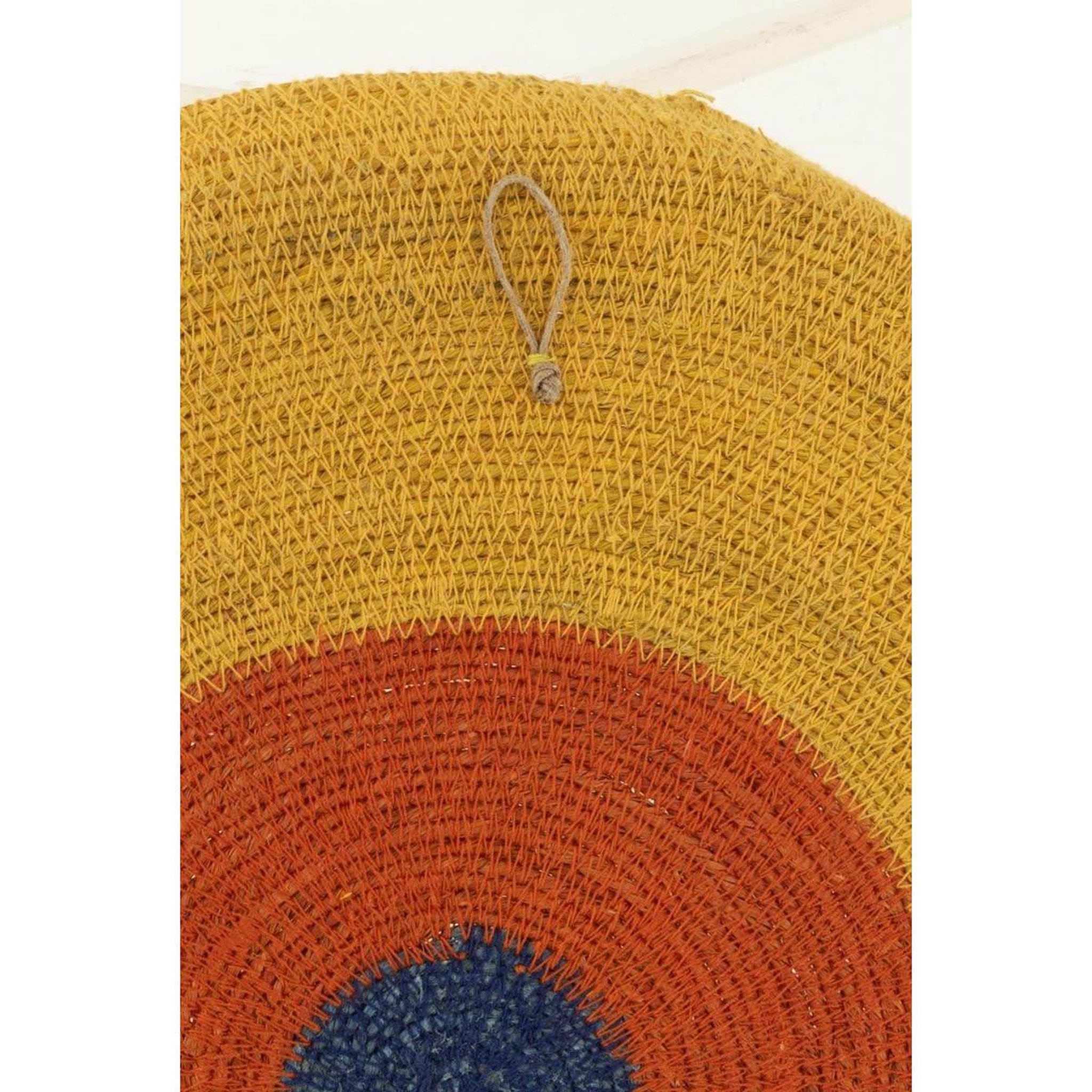Voir la diapositive 5 : J-LINE Lot de 3 plateaux déco  african  50cm multicolore