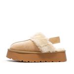 XTI Sabots fourrés à élastique  Femme Xti Microfiber. Coloris disponibles : Beige