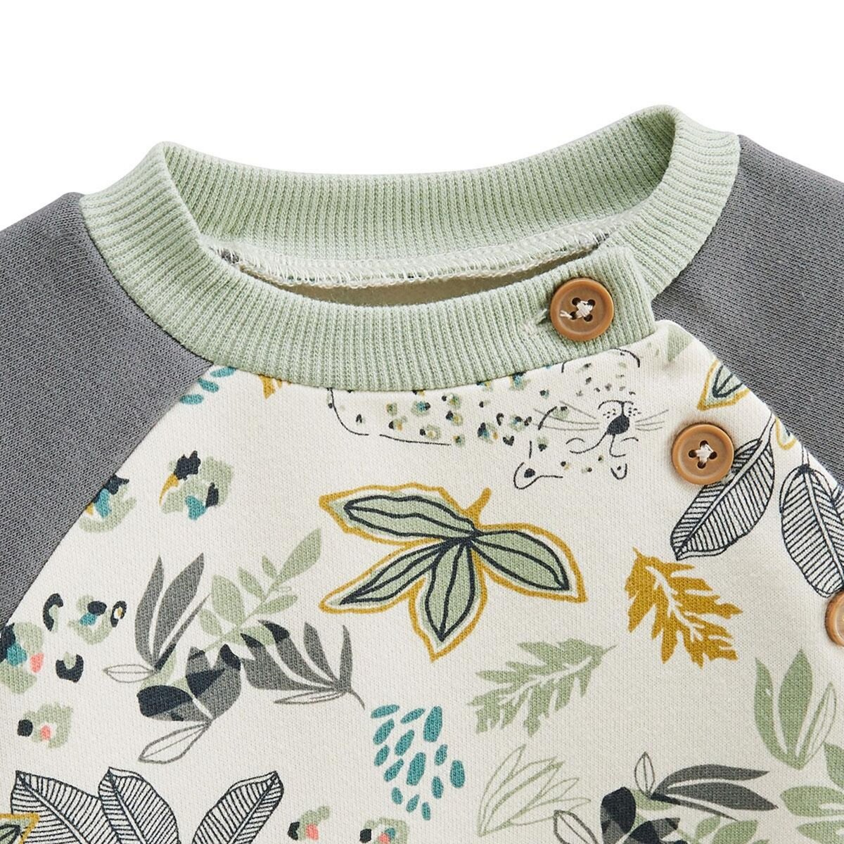 Petit Béguin Ensemble enfant sweat et pantalon en molleton Boavista