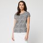 Voir la diapositive 2 : INEXTENSO T-shirt écru femme