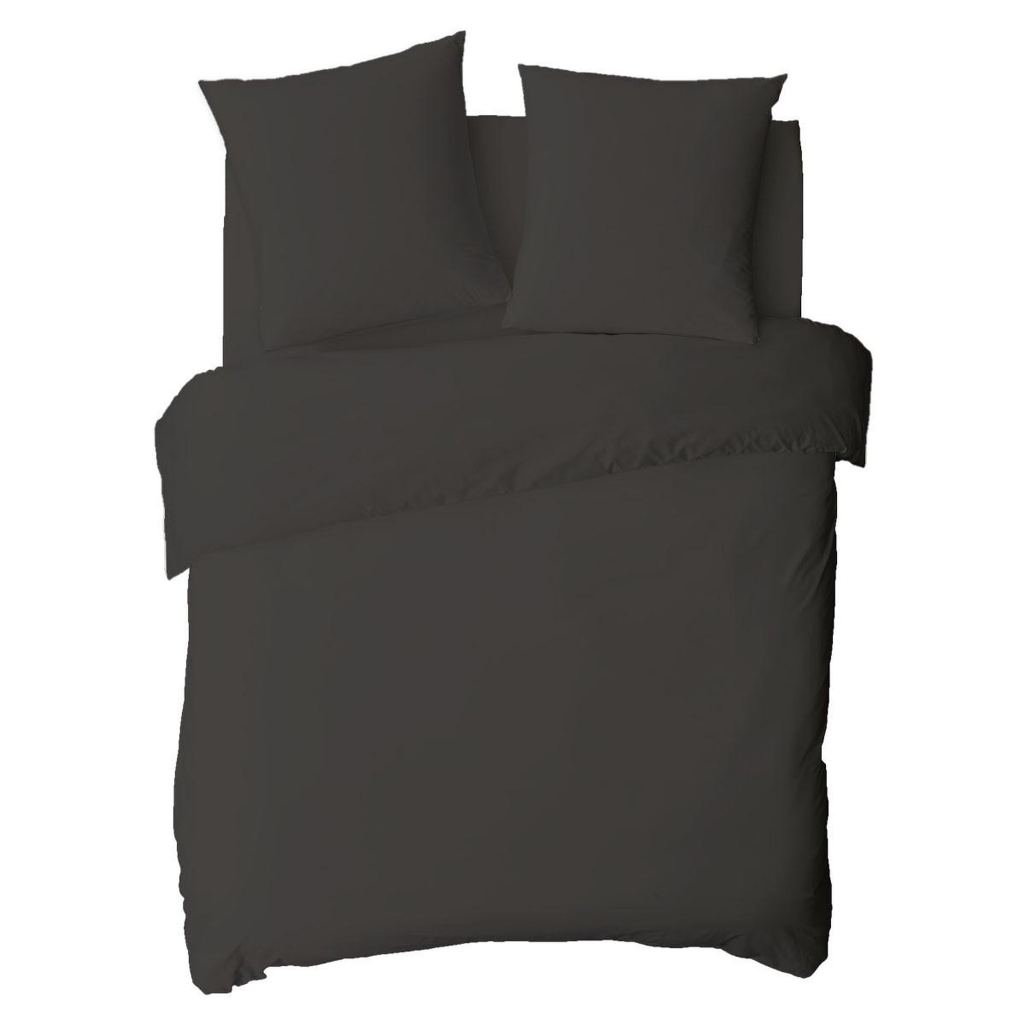 Voir la diapositive 4 : FUTURE HOME Drap housse uni en coton 57 fils