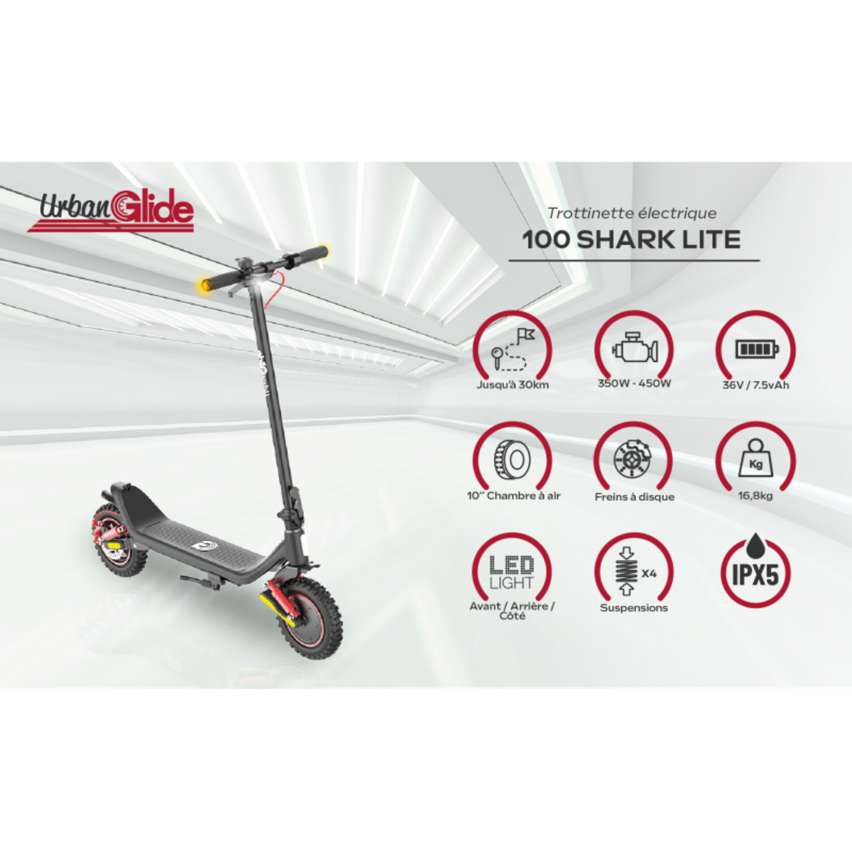 URBANGLIDE 100 SHARK LITE