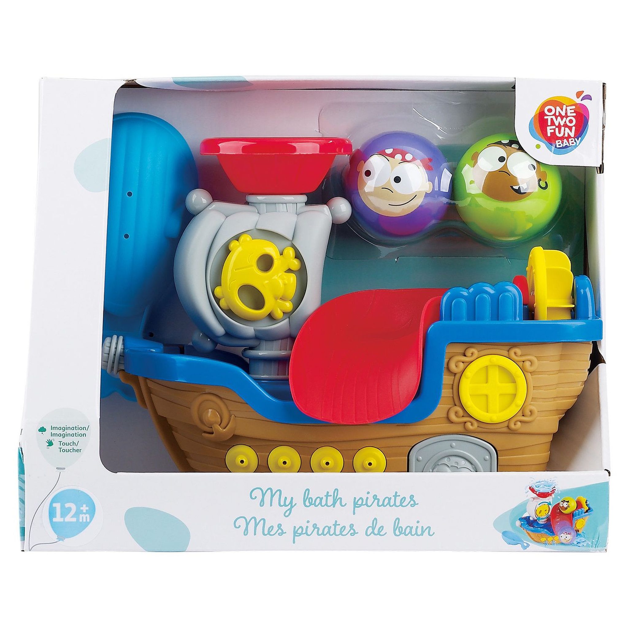 Voir la diapositive 2 : One Two Fun Mes pirates de bain