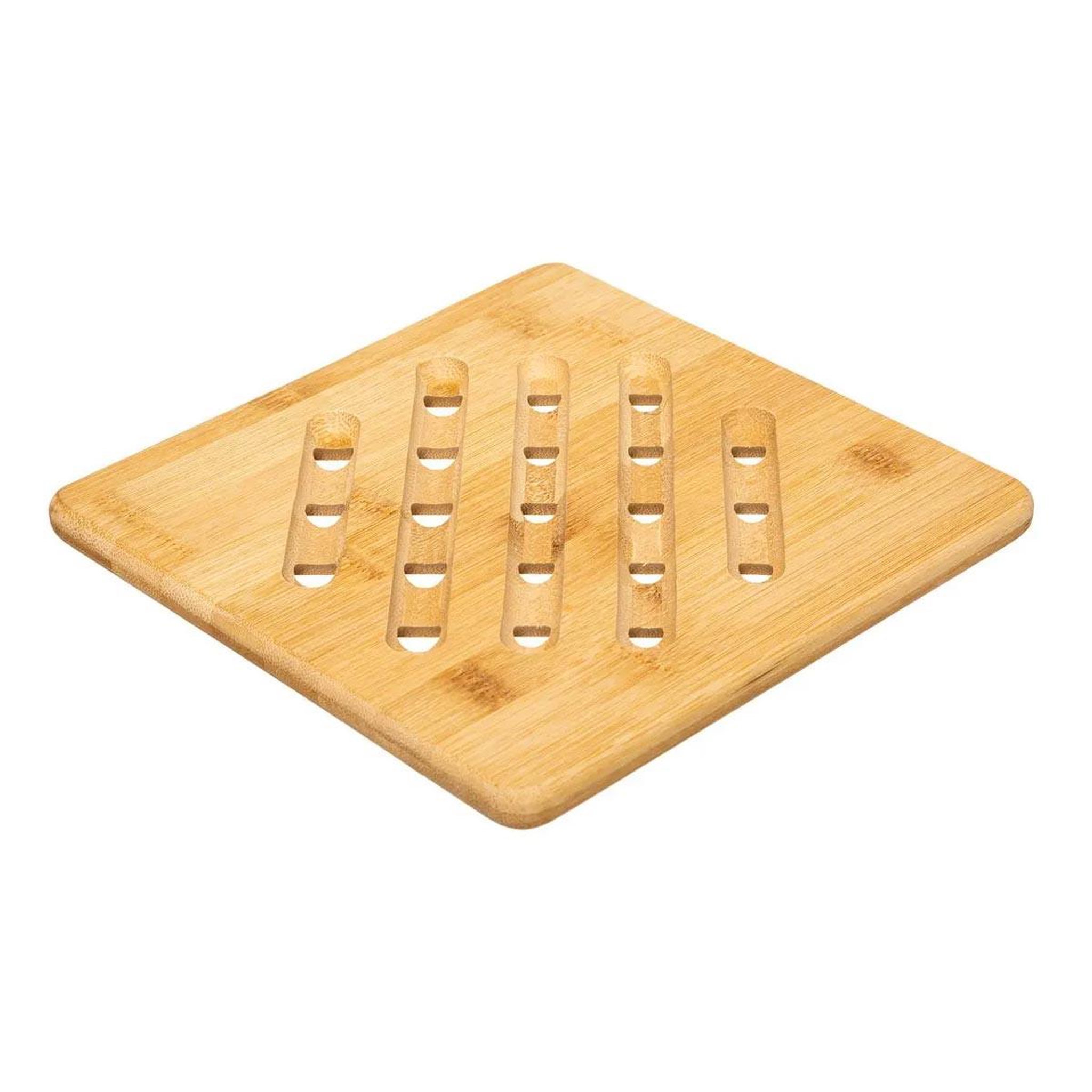 FIVE Dessous de plat carré  bambou  20cm naturel