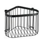 Voir la diapositive 2 : Wenko Etagère murale de douche indus Classic - L. 23 x H. 16 cm - Noir