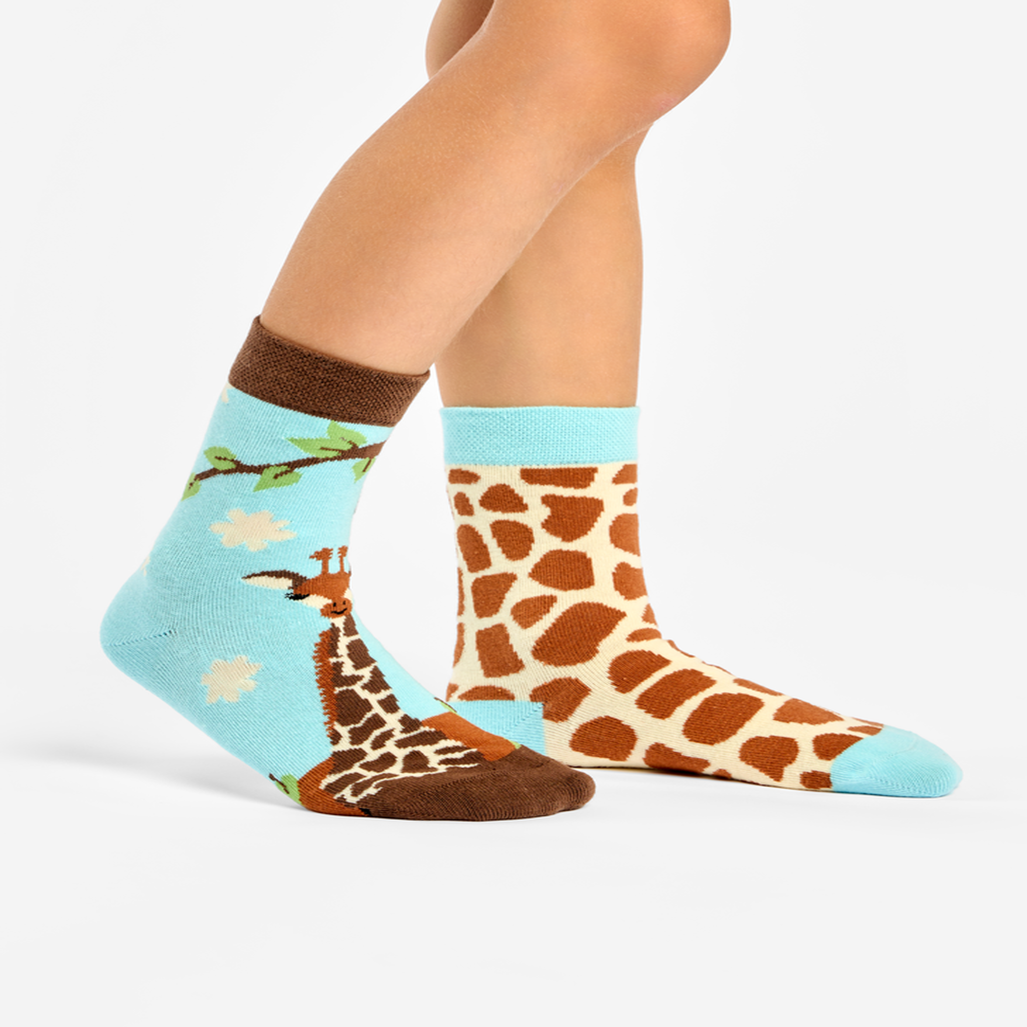 Voir la diapositive 3 : DEDOLES Chaussettes enfants girafe mignonne