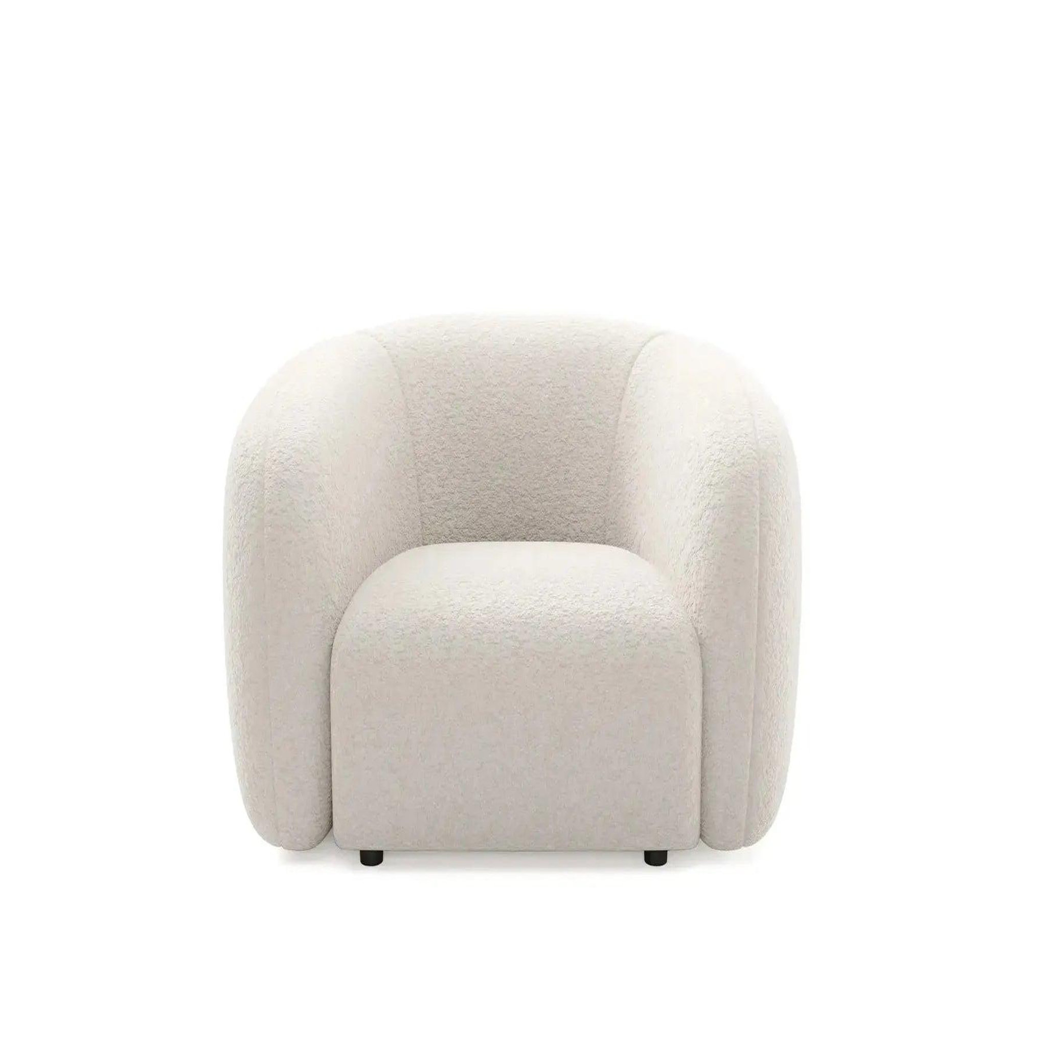 Voir la diapositive 5 : CASANOVA PARIS Bahia - fauteuil tissu bouclette