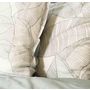 Voir la diapositive 4 : Home collection Parure housse de couette 100% coton lave 57fils pampelune