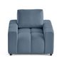 Voir la diapositive 6 : LISA DESIGN Crocus - fauteuil en tissu