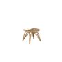 Voir la diapositive 5 : Paris Prix Fauteuil de Jardin & Repose-Pieds  Ella  131cm Naturel
