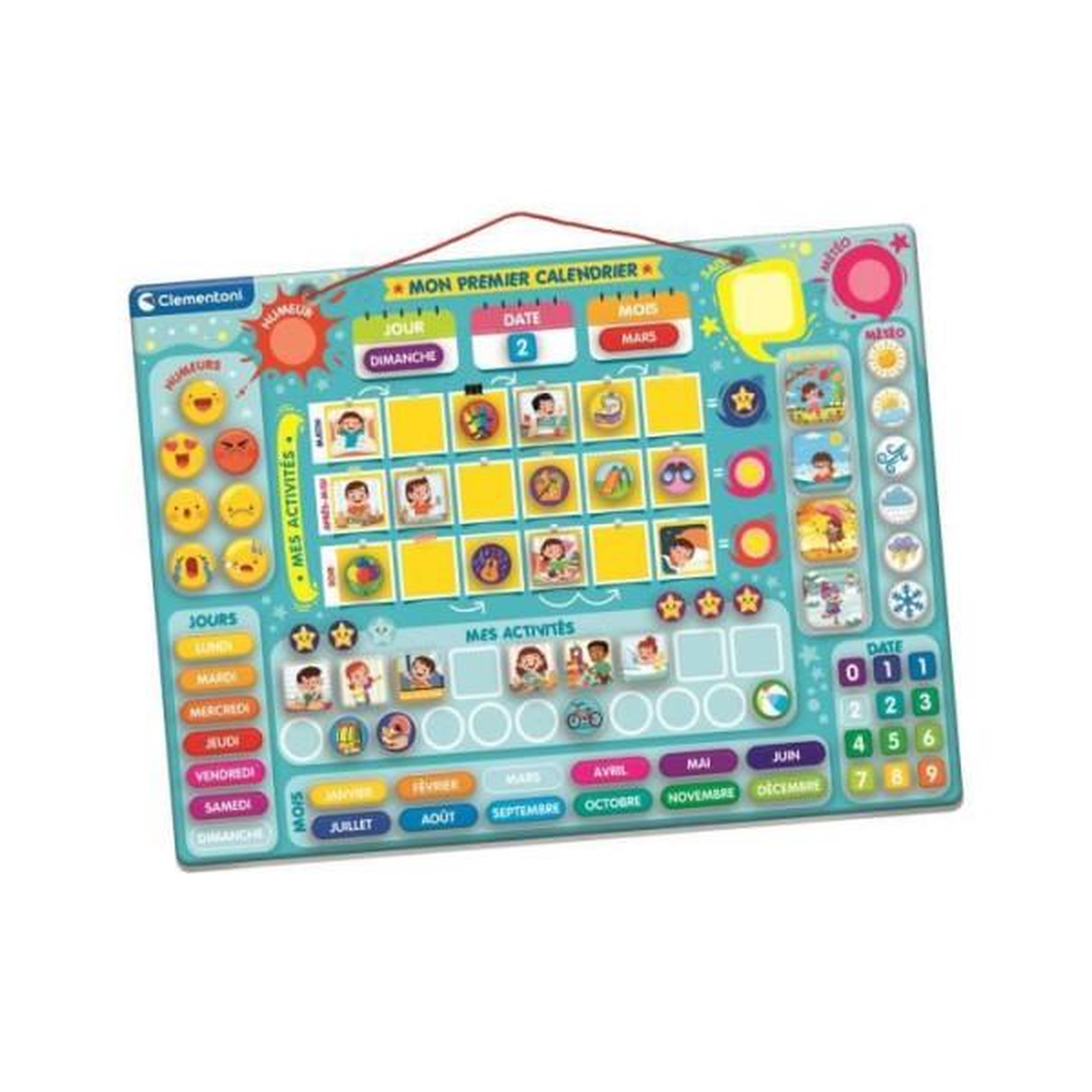 CLEMENTONI CLEMENTONI - Mon premier calendrier magnétique