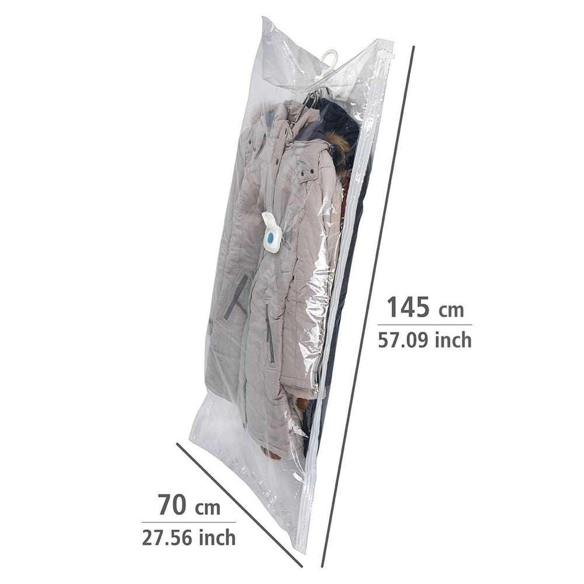 Voir la diapositive 3 : Wenko Housse de rangement sous-vide taille xl - 145 x 70 cm