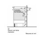 Voir la diapositive 3 : BOSCH Table de cuisson induction 60cm 4 feux 7400w noir - PIE631HB1E