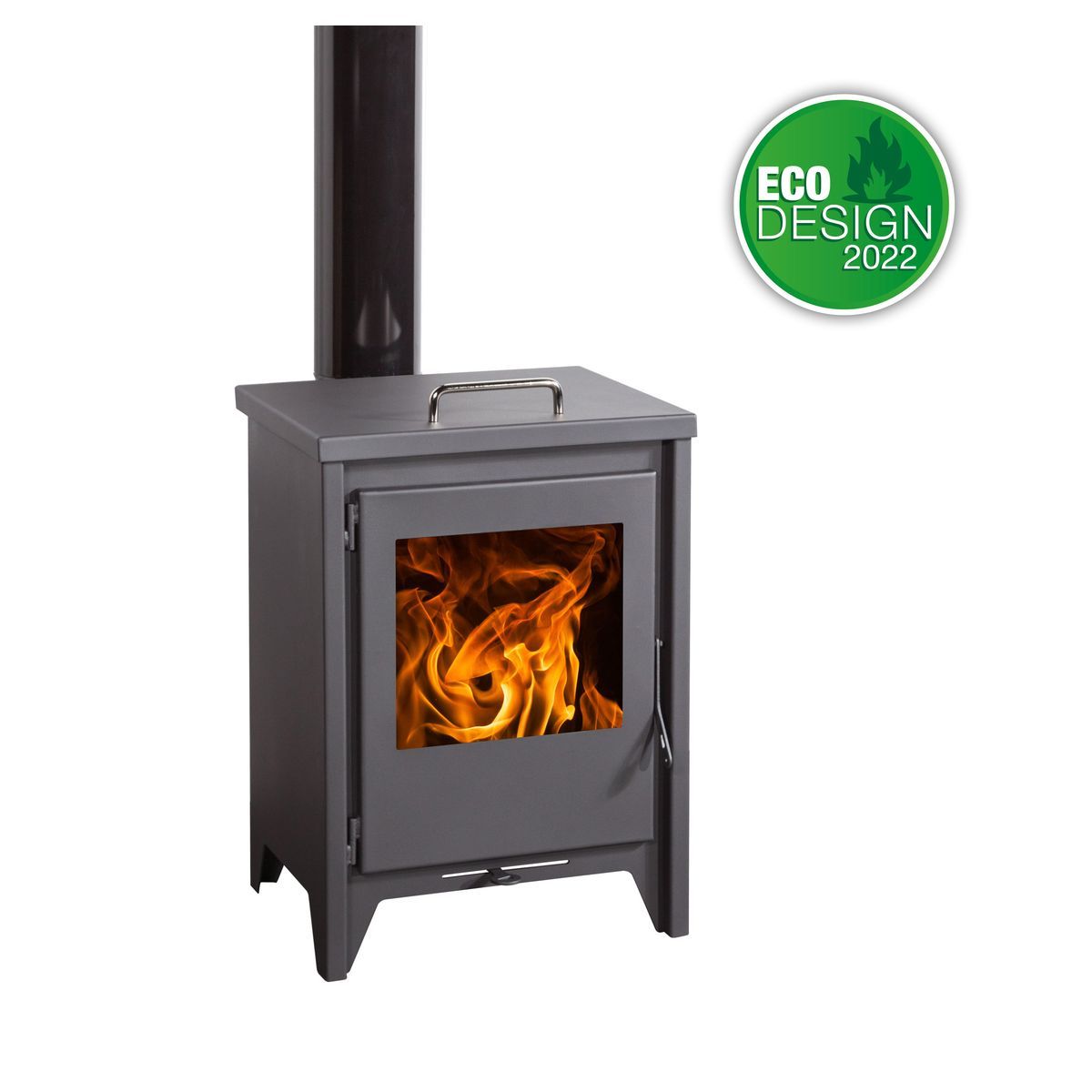 Juan Panadero Poêle à bois BORDEAUX PREMIUM 7,4 Kw