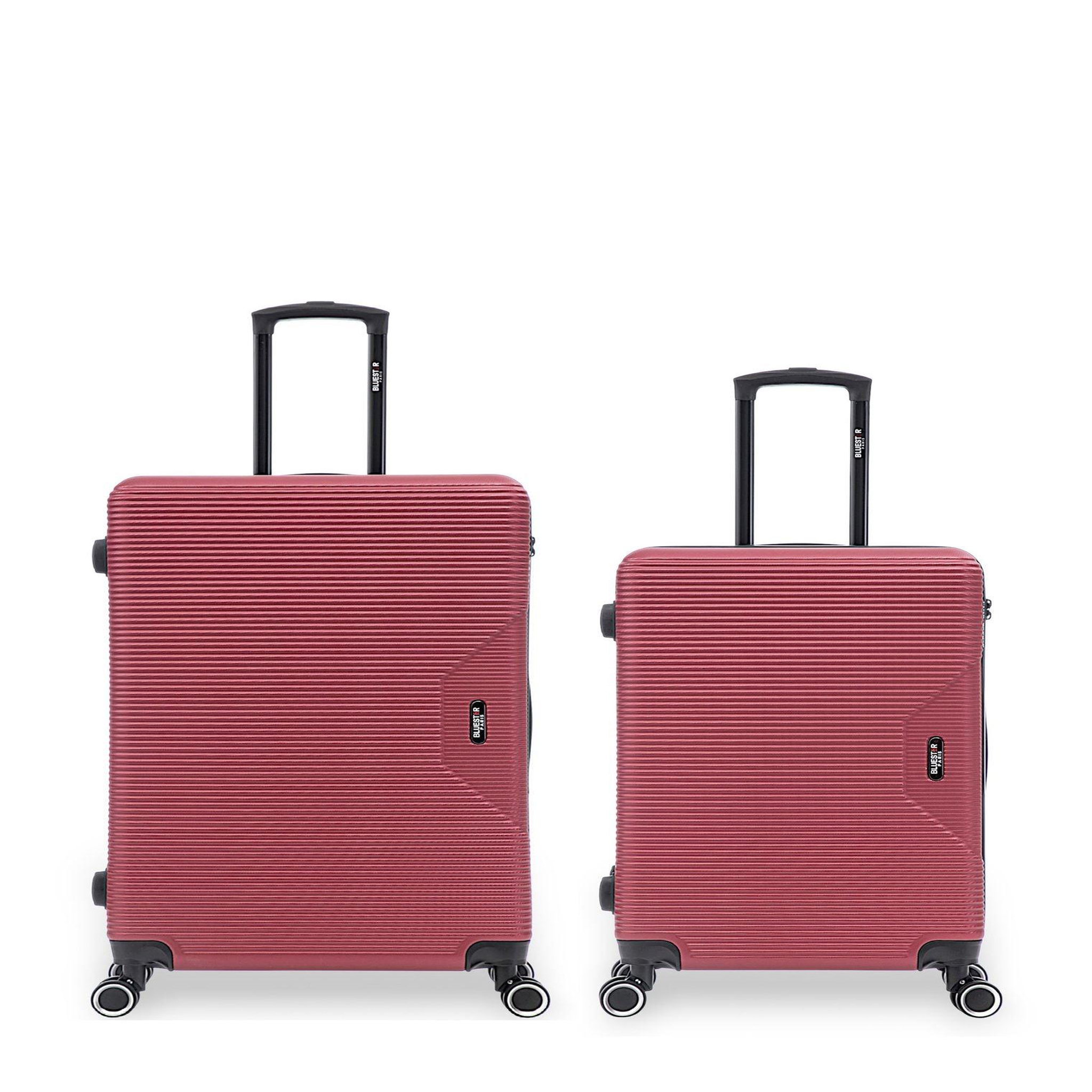 BLUESTAR Lot de 2 Valises Rigides Grand Format et Taille Moyenne WAGRAM