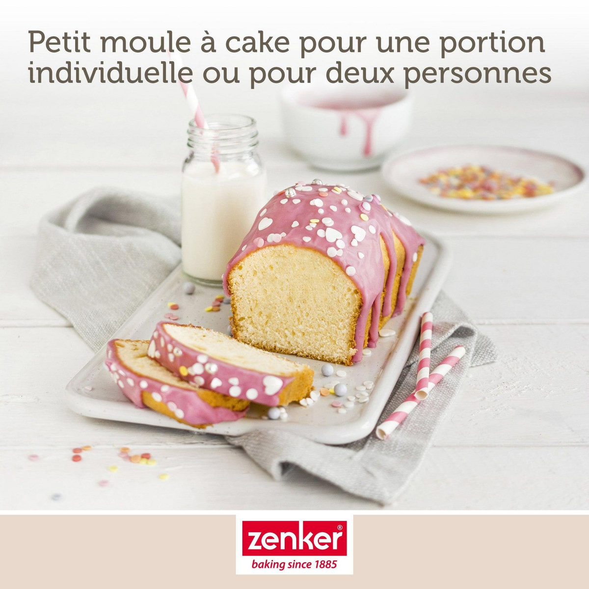 ZENKER Ensemble de 2 moules à cakes 20 cm et 16 cm Zenker Special Mini