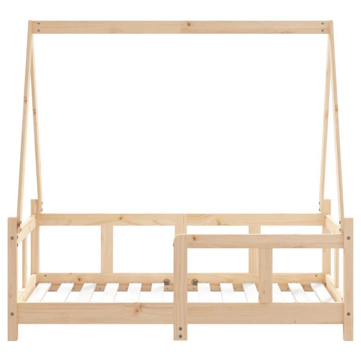 VIDAXL Cadre de lit pour enfant 70x140 cm bois de pin massif