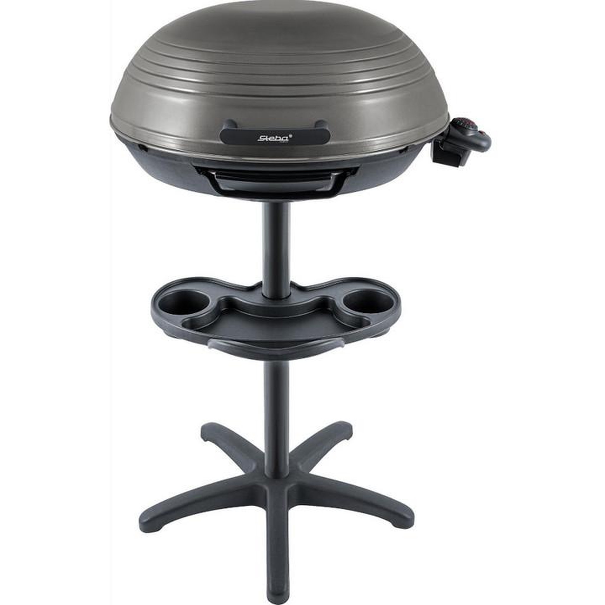 Voir la diapositive 1 : STEBA Barbecue électrique sur pieds 2000w noir - VG325