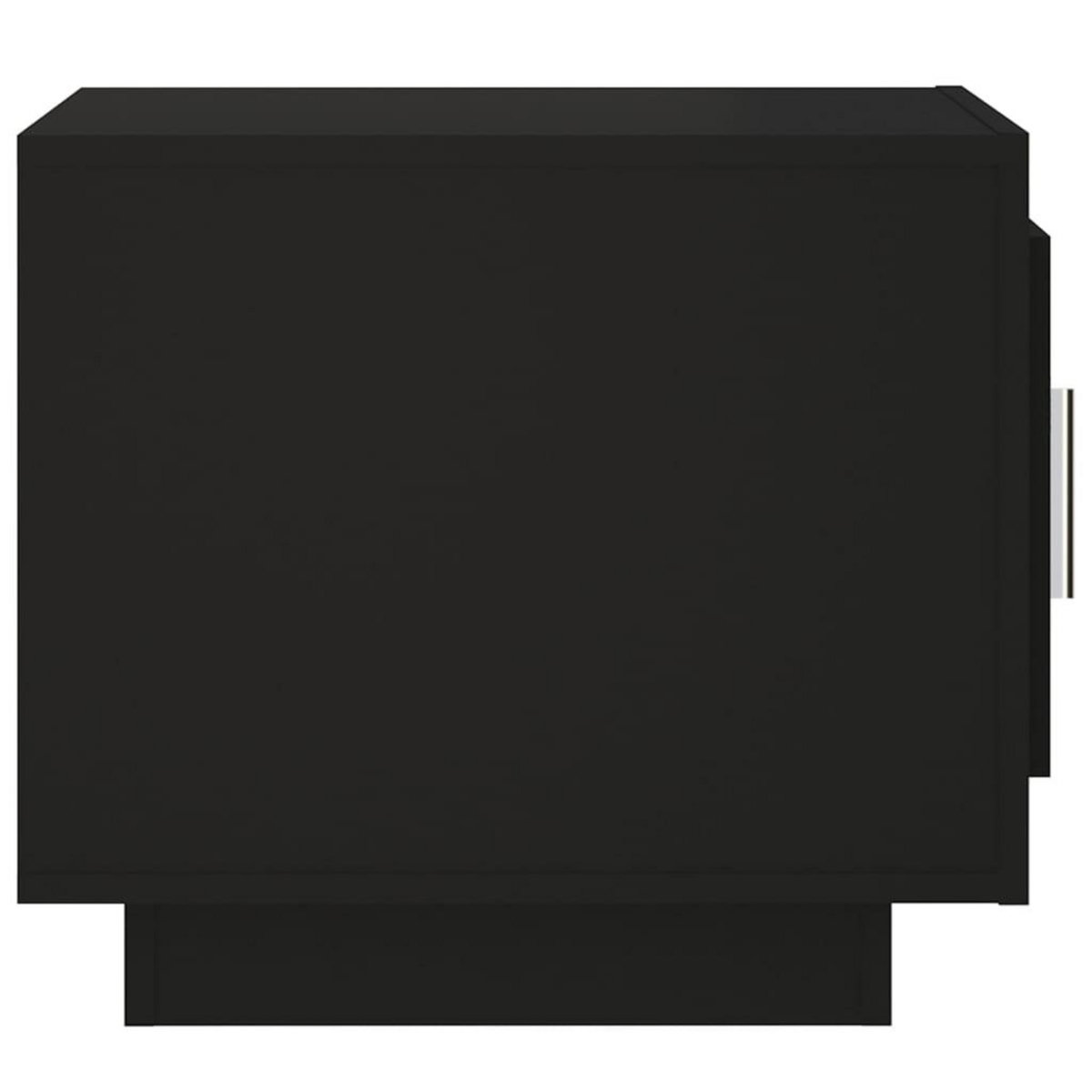 VIDAXL Table basse noir 51x50x45 cm bois d'ingenierie