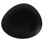 SECRET DE GOURMET Lot de 6 Assiettes à Dessert  Galet  23cm Noir