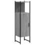 Voir la diapositive 2 : VIDAXL Armoire de salle de bain sonoma gris 33x33x120,5 cm