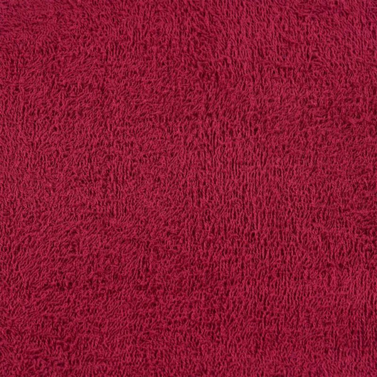 VIDAXL Serviettes 10 pcs bordeaux 100x200 cm 360 g m² 100% coton