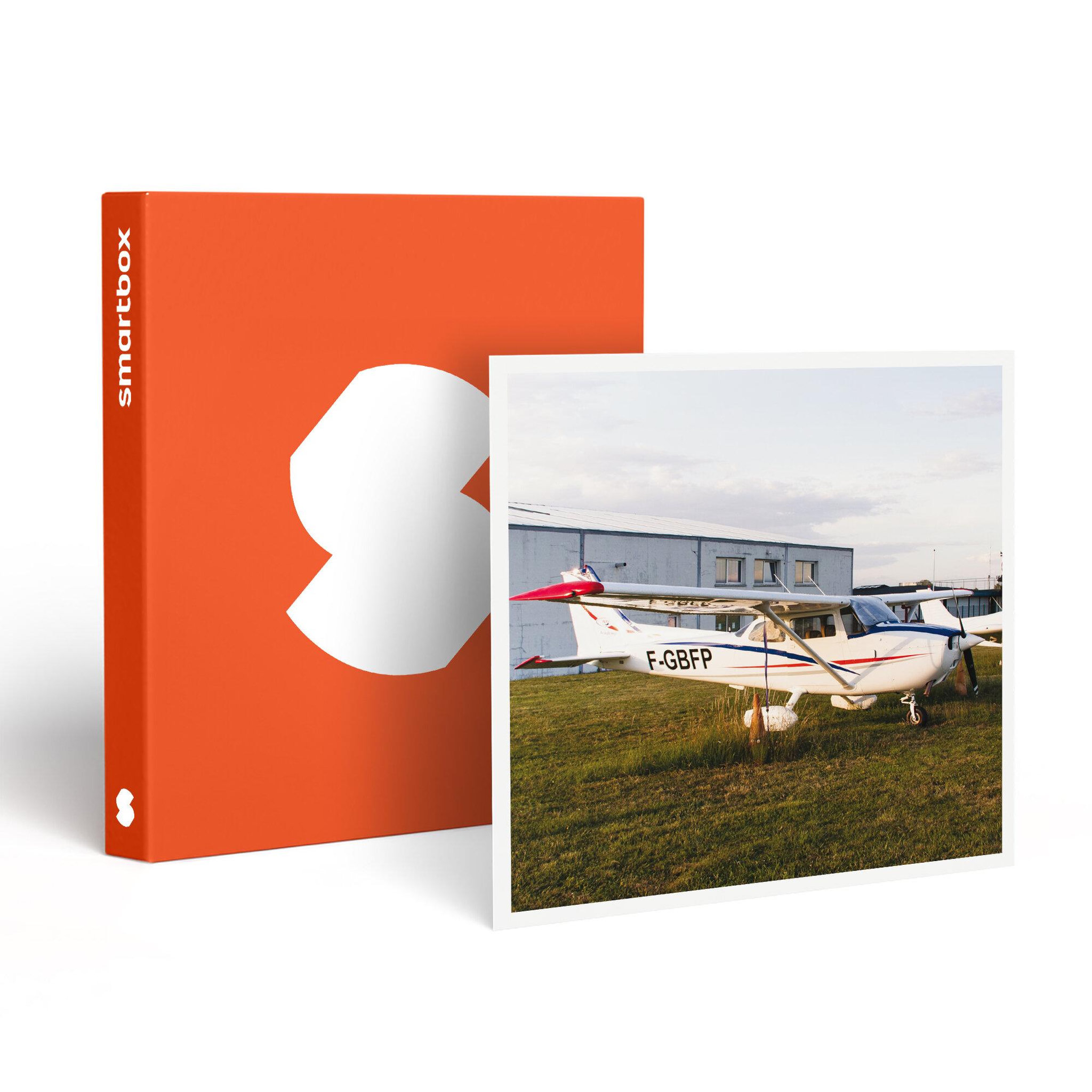 Smartbox Vol d'initiation de 20 min en duo avec prise de commandes près de paris - coffret cadeau sport & aventure