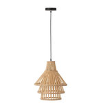Paris Prix Lampe Suspension en Bambou  Midano  32cm Naturel