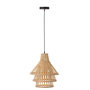 Voir la diapositive 1 : Paris Prix Lampe Suspension en Bambou  Midano  32cm Naturel