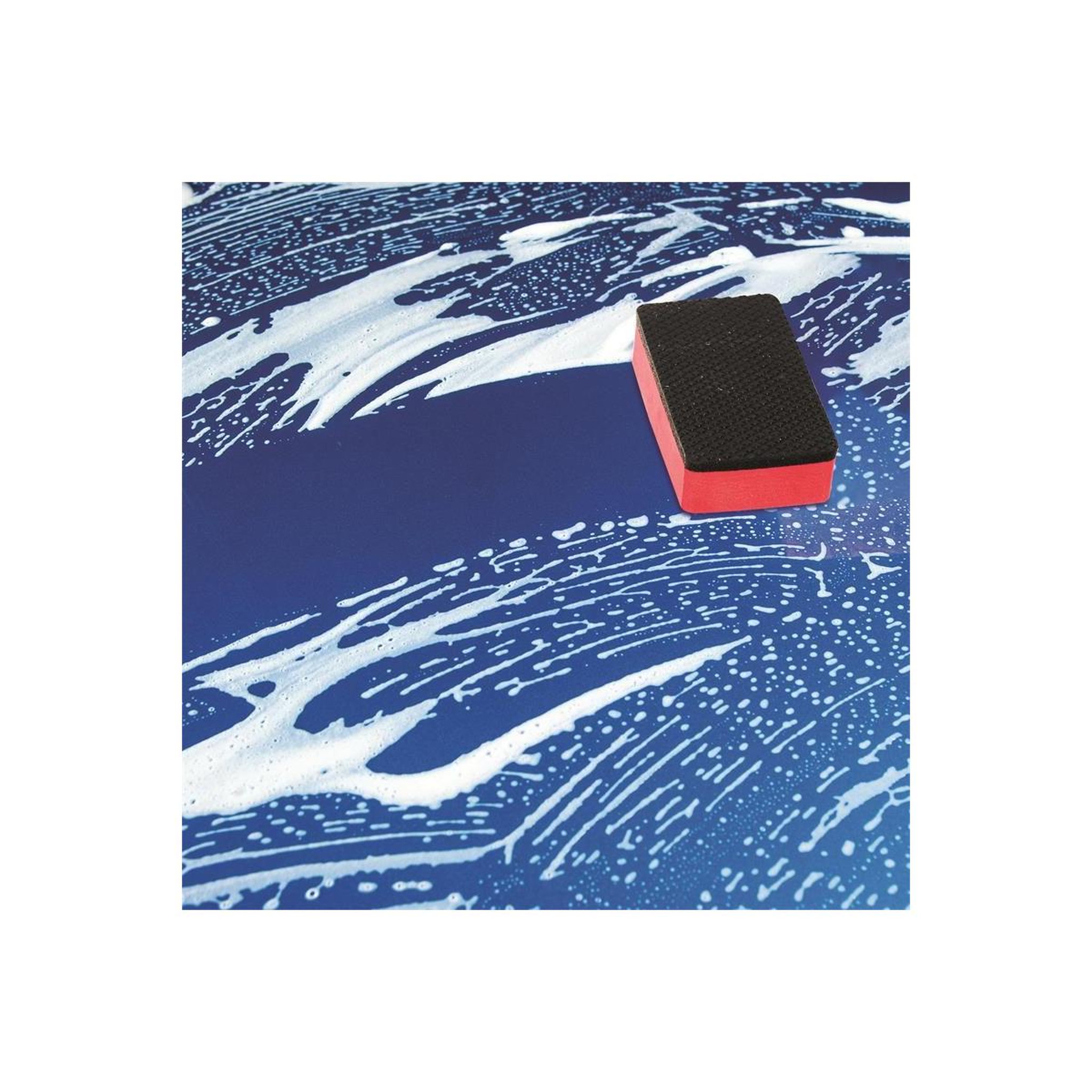 Voir la diapositive 3 : Je cherche une idee Éponge lustrante  voiture  18cm rouge & noir
