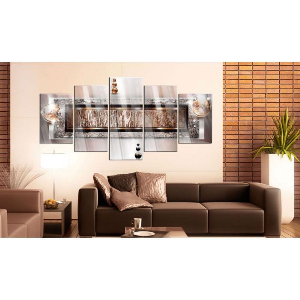 Paris Prix Tableau sur Verre Acrylique  Cinnamon Rock