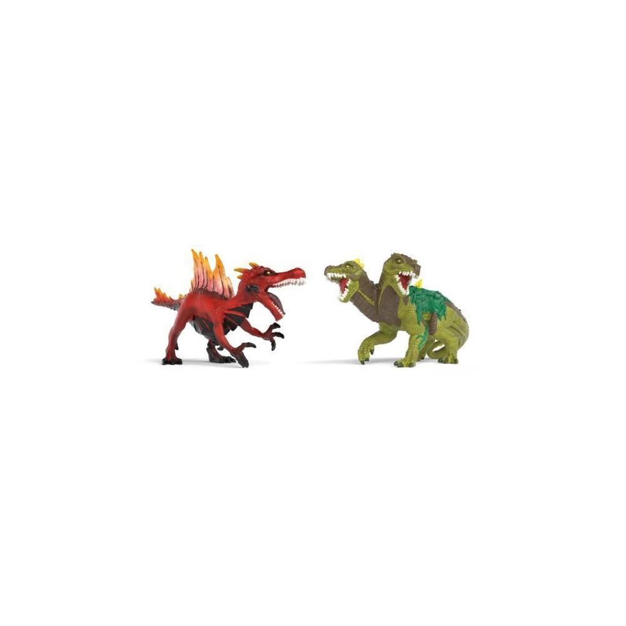 Voir la diapositive 2 : Schleich Figurine Saurien de feu vs Lézard de la jungle, Schleich 70834 Gamme Eldrador Creatures