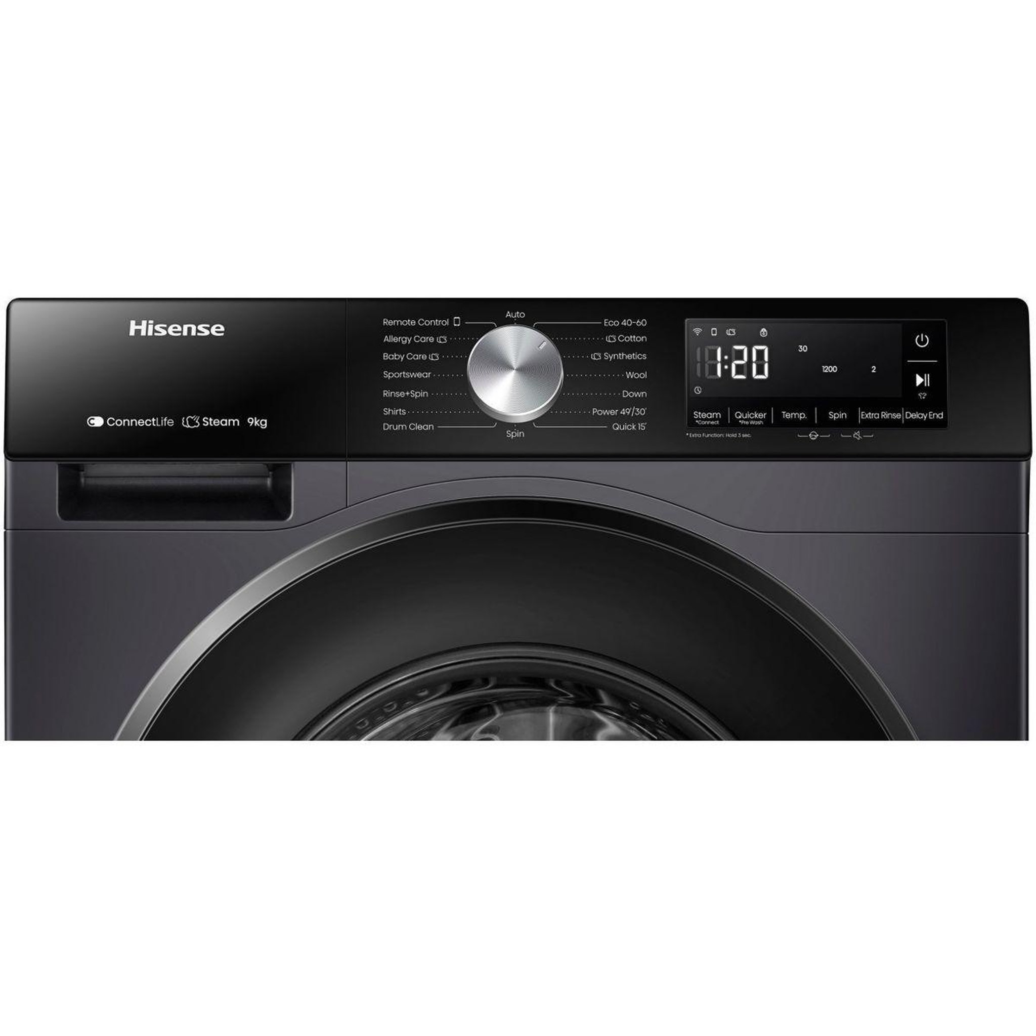 Voir la diapositive 5 : Hisense Lave linge hublot wf3s9043bb3
