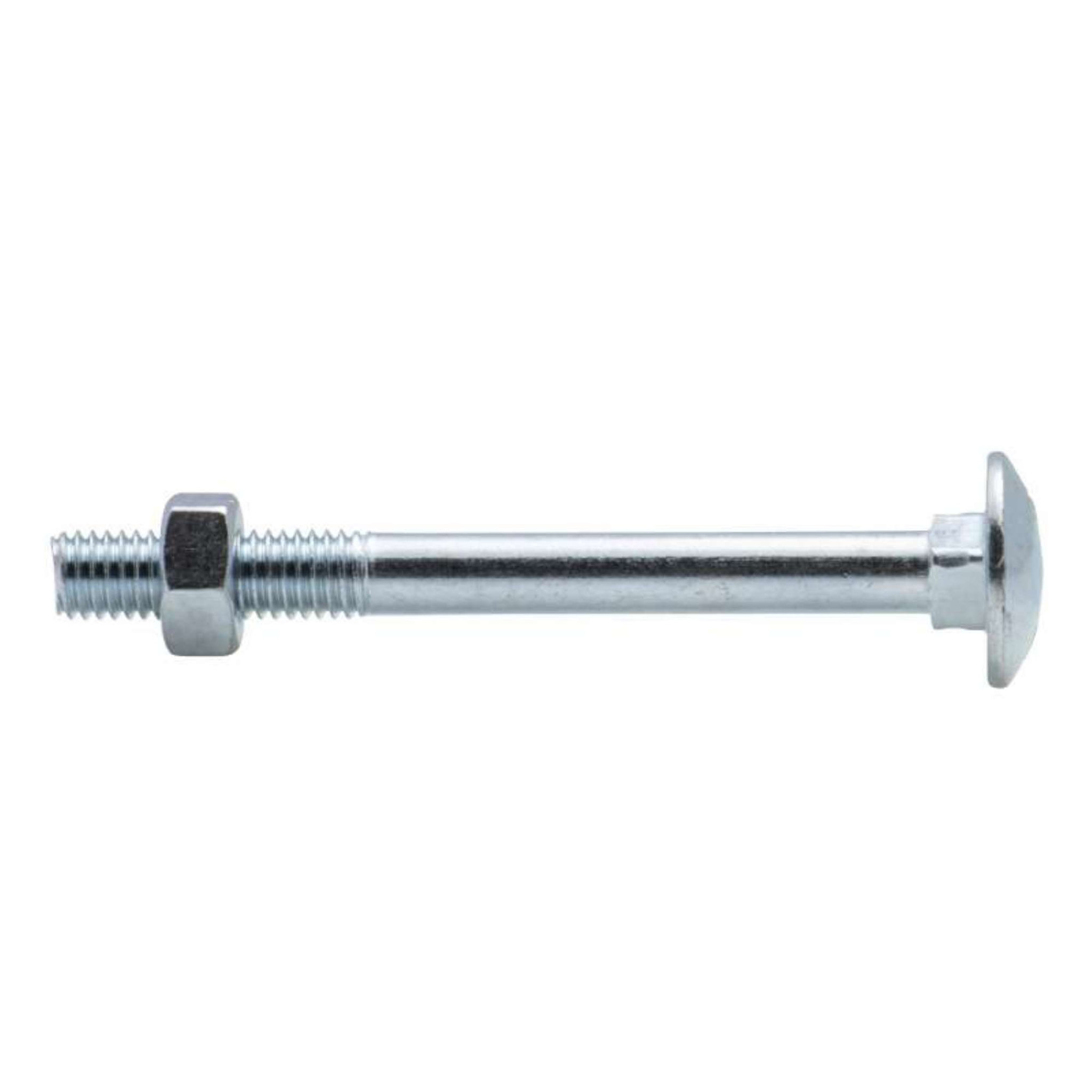Voir la diapositive 4 :  Boulon zingué TRCC Vissal Ø8x80mm  lot de 20 boulons