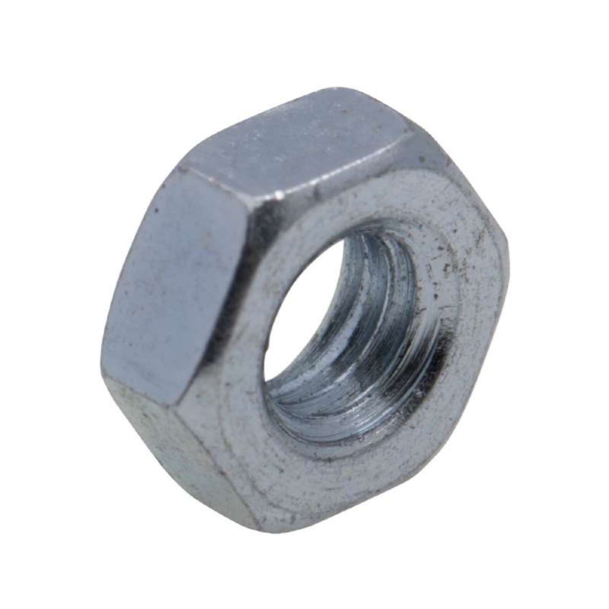Voir la diapositive 2 :  Écrou hexagonal zingué 6 pans Vissal  Classe 8  Ø 4mm  lot de 100 écrous