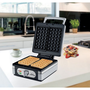 Voir la diapositive 4 : LITTLE BALANCE Gaufrier 1400w inox - 8384
