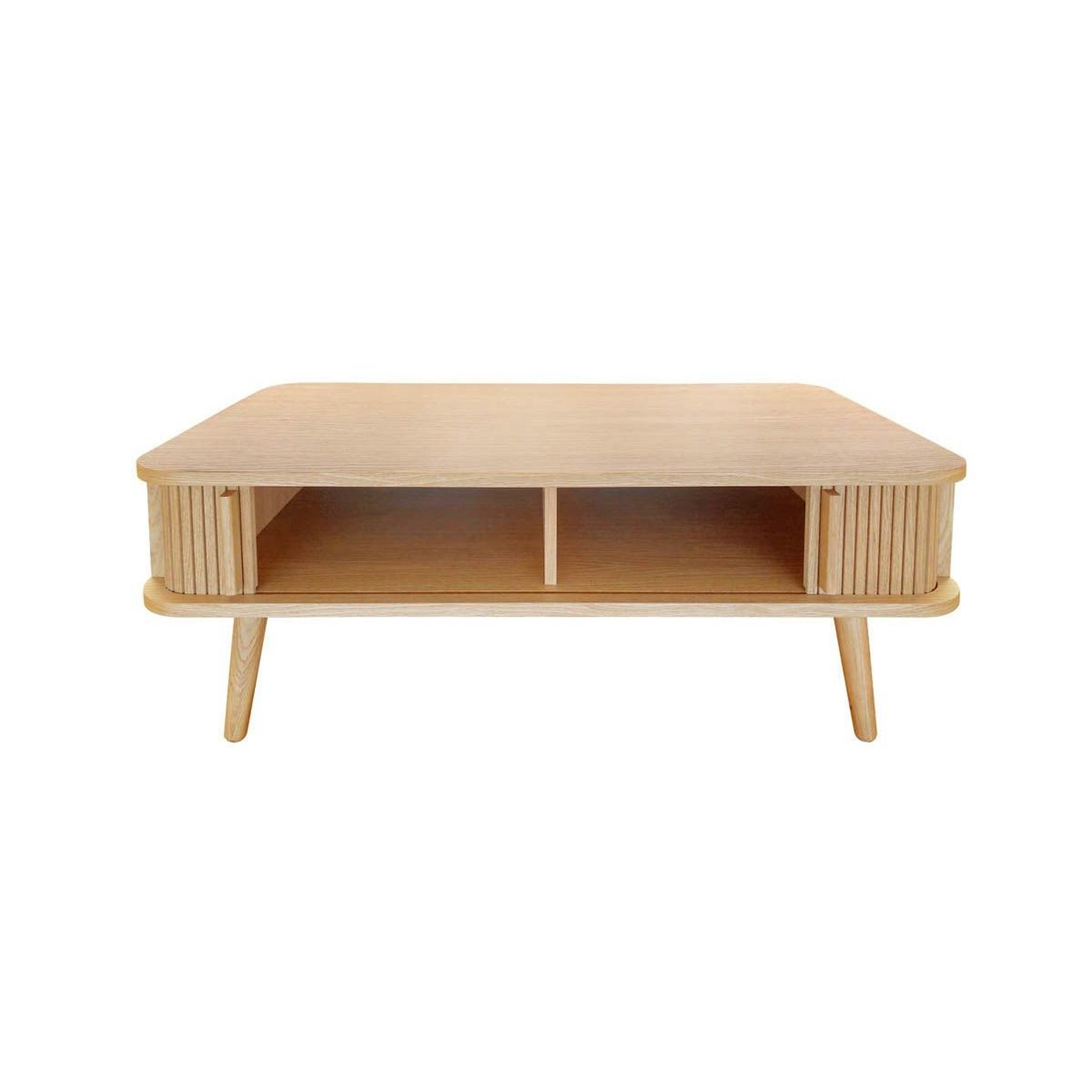 Voir la diapositive 5 : Paris Prix Table basse design  rove  107cm chêne