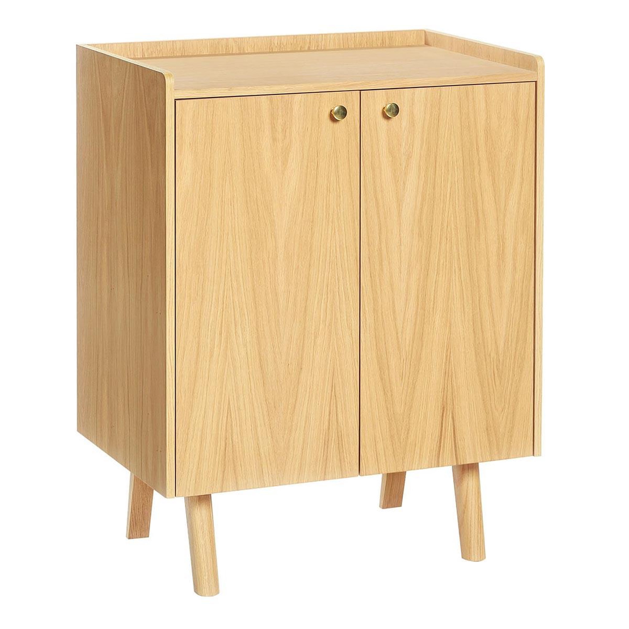 Paris Prix Buffet design 2 portes  nice  75cm chêne