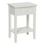Voir la diapositive 1 : ATMOSPHERA Table de Chevet  Charme  67cm Blanc