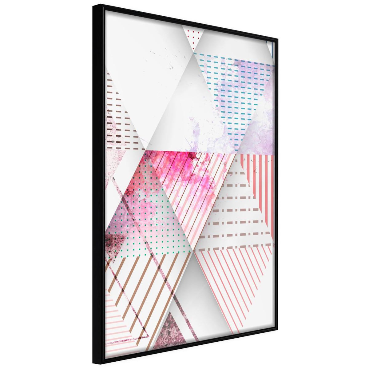Paris Prix Affiche Murale Encadrée  Patchwork III