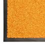 Voir la diapositive 5 : VIDAXL Paillasson lavable Orange 90x120 cm