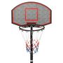 Voir la diapositive 5 : VIDAXL Support de basket-ball Noir 216-250 cm Polyethylene