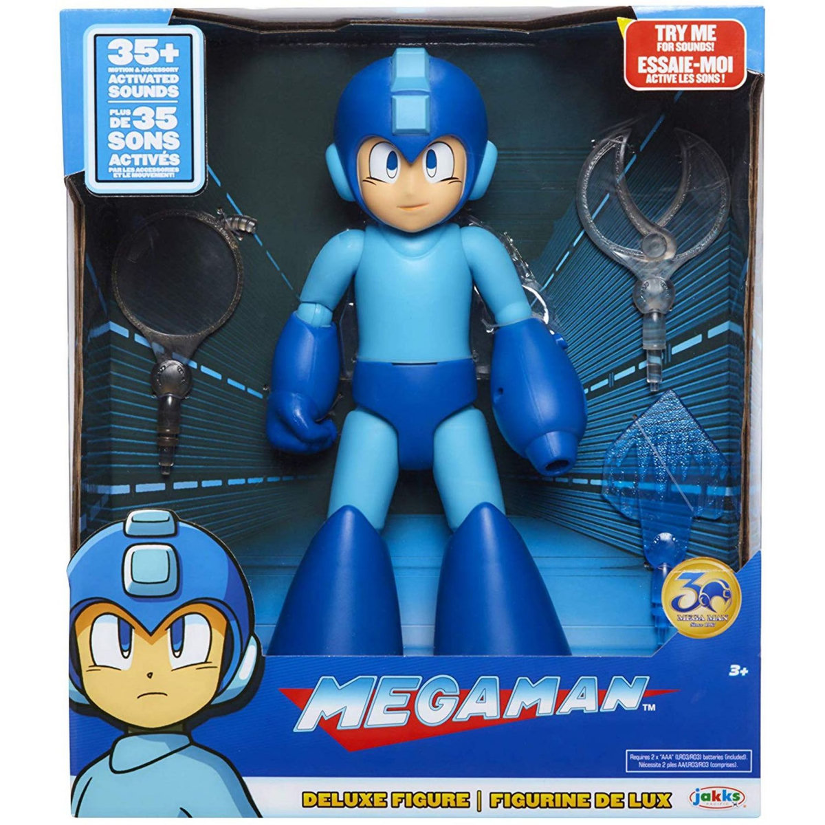 JAKKS PACIFIC Megaman Figurine Deluxe 30 cm