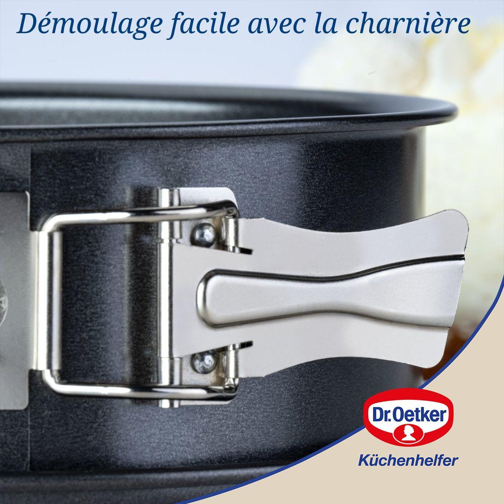Voir la diapositive 5 : DR.OETKER Moule à manqué à charnière 18 cm dr.oetker tradition
