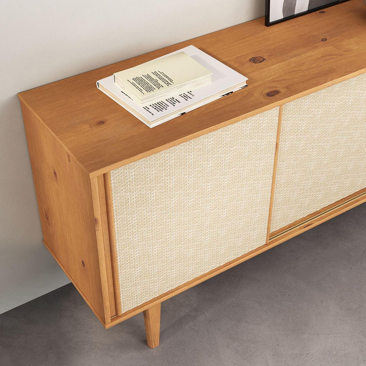 IDIMEX Buffet SIMONA L 175 cm en bois massif