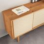 Voir la diapositive 4 : IDIMEX Buffet SIMONA L 175 cm en bois massif