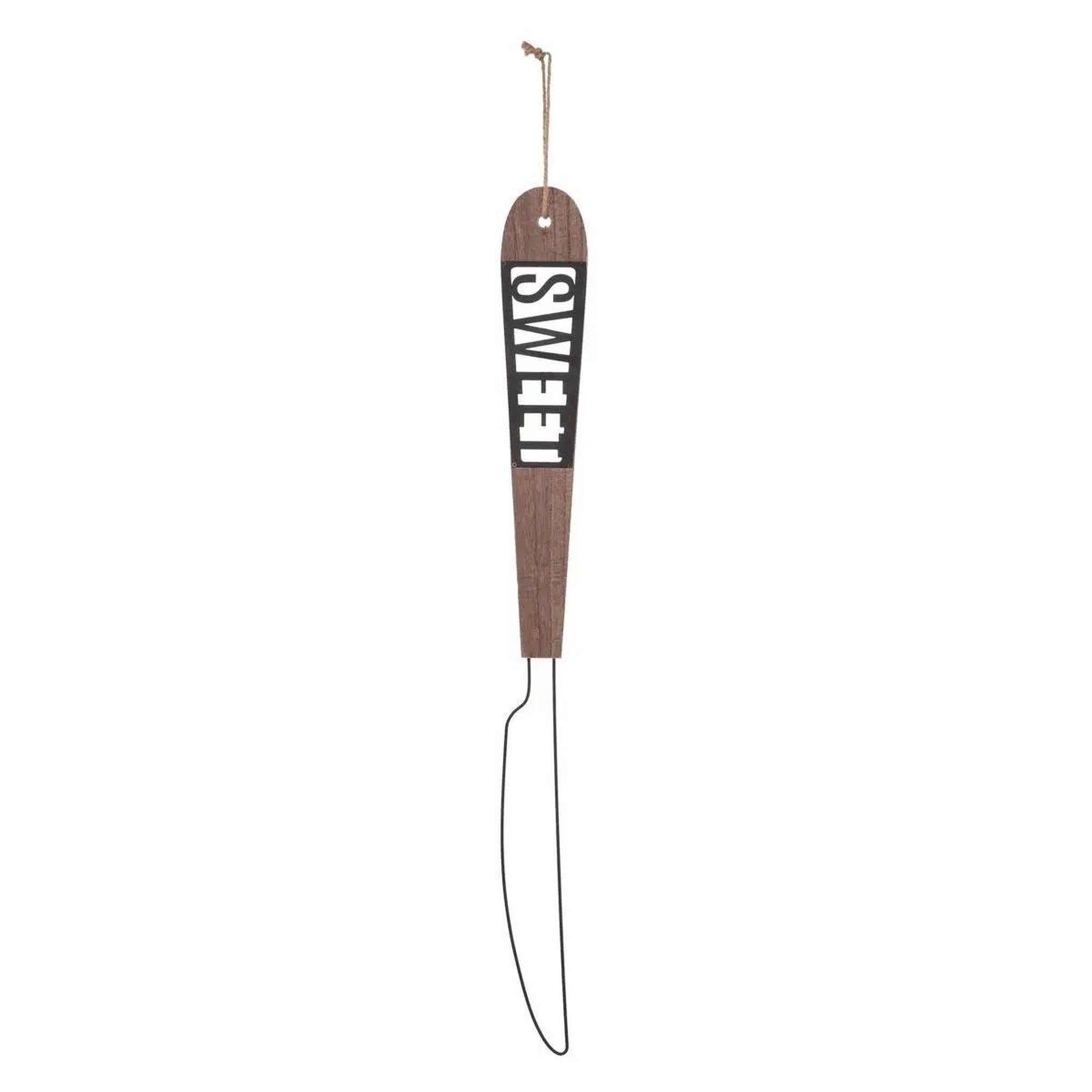 ATMOSPHERA Décoration murale design  couteau  77cm marron