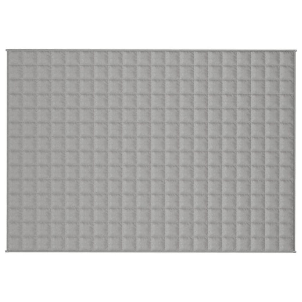 VIDAXL Couverture lestee Gris 138x200 cm 6 kg Tissu