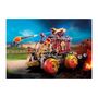 Voir la diapositive 3 : PLAYMOBIL PLAYMOBIL 71299 Chariot de combat enflammé des Burnham Raiders- Affrontez les ennemis avec le chariot, son canon et siege éjec